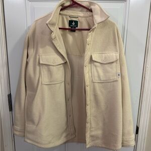 Cream Button Down Shirt by